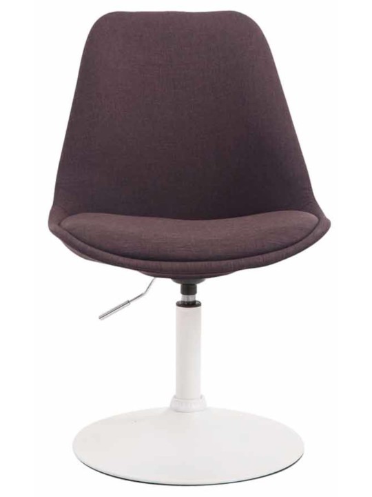 Lot de 4 chaises Maverick W tissu, brun