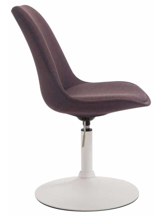 Lot de 4 chaises Maverick W tissu, brun