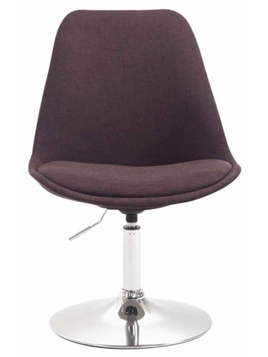 Lot de 4 chaises Maverick C tissu, brun Lot de 4 chaises Maverick C tissu, brun