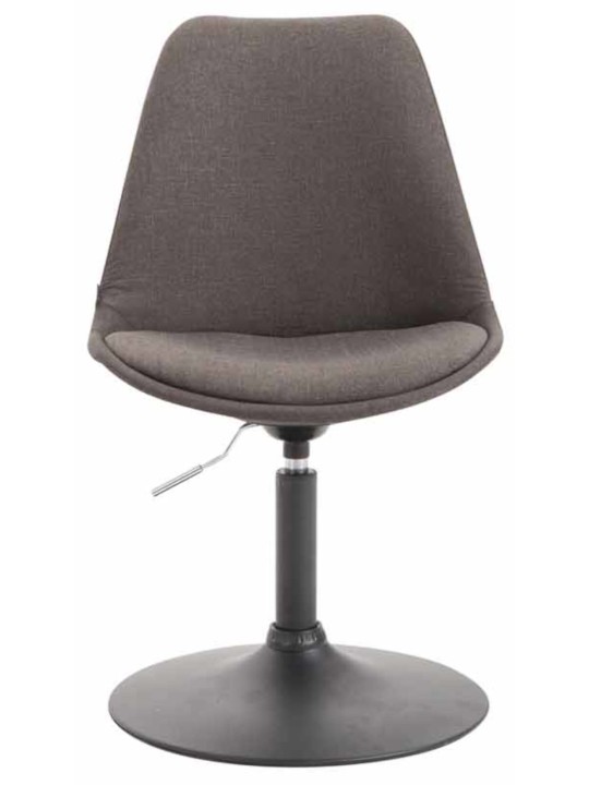 Lot de 4 chaises Maverick B tissu, gris foncé Lot de 4 chaises Maverick B tissu, gris foncé