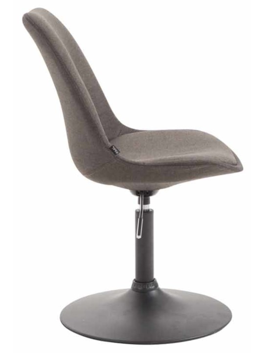 Lot de 4 chaises Maverick B tissu, gris foncé Lot de 4 chaises Maverick B tissu, gris foncé