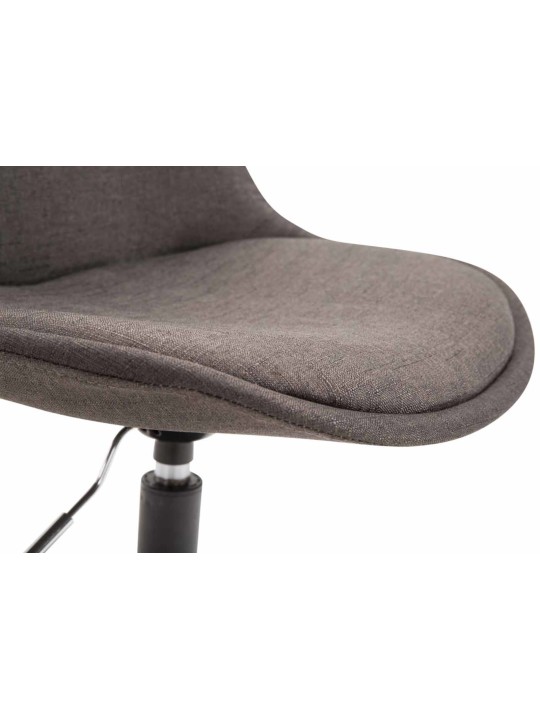 Lot de 4 chaises Maverick B tissu, gris foncé Lot de 4 chaises Maverick B tissu, gris foncé