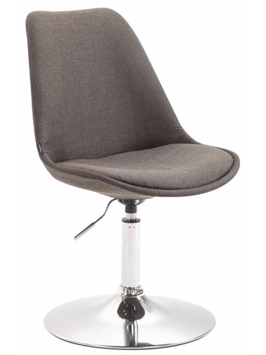 Lot de 4 chaises Maverick C tissu, gris foncé