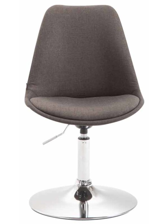 Lot de 4 chaises Maverick C tissu, gris foncé