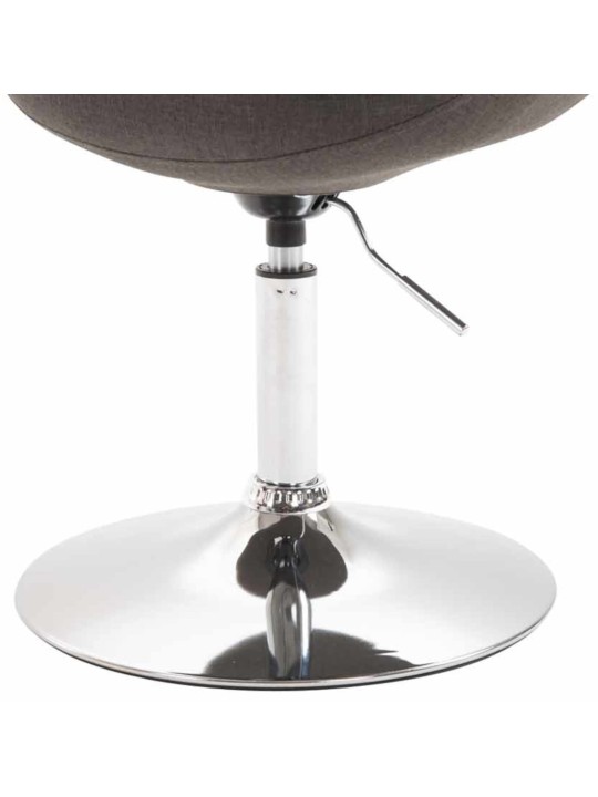 Lot de 4 chaises Maverick C tissu, gris foncé