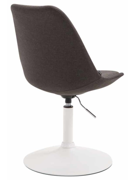 Lot de 4 chaises Maverick W tissu, gris foncé