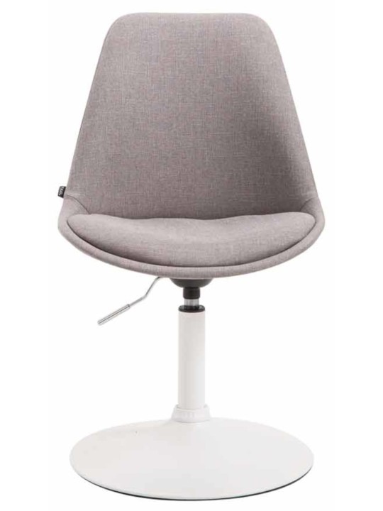 Lot de 4 chaises Maverick W tissu, gris