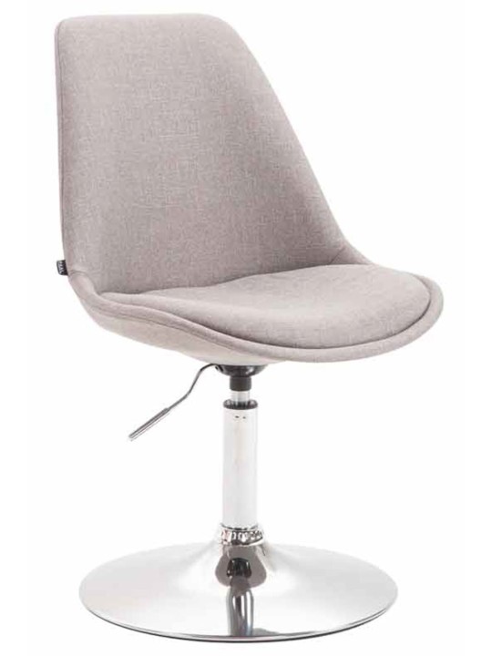 Lot de 4 chaises Maverick C tissu, gris