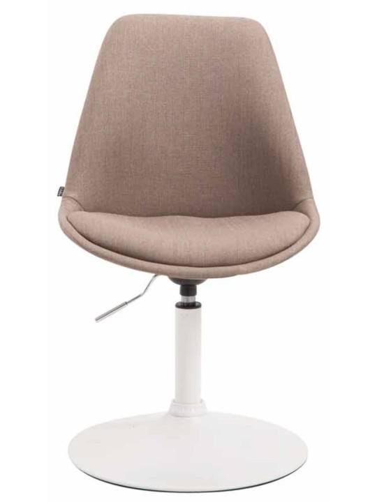 Lot de 4 chaises Maverick W tissu, taupe
