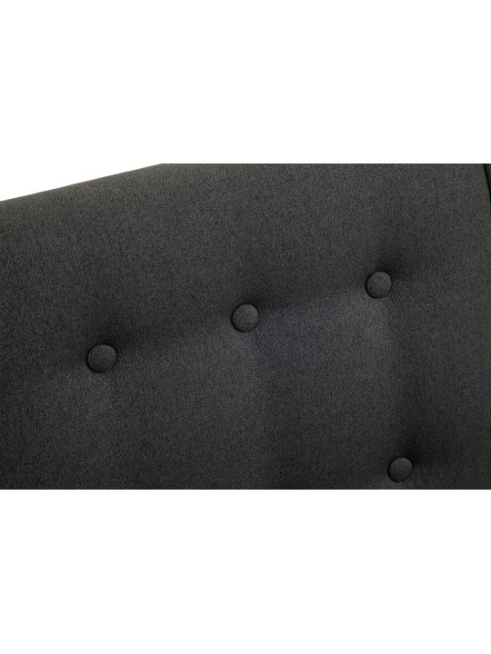 Fauteuil à bascule Dream tissu, gris foncé