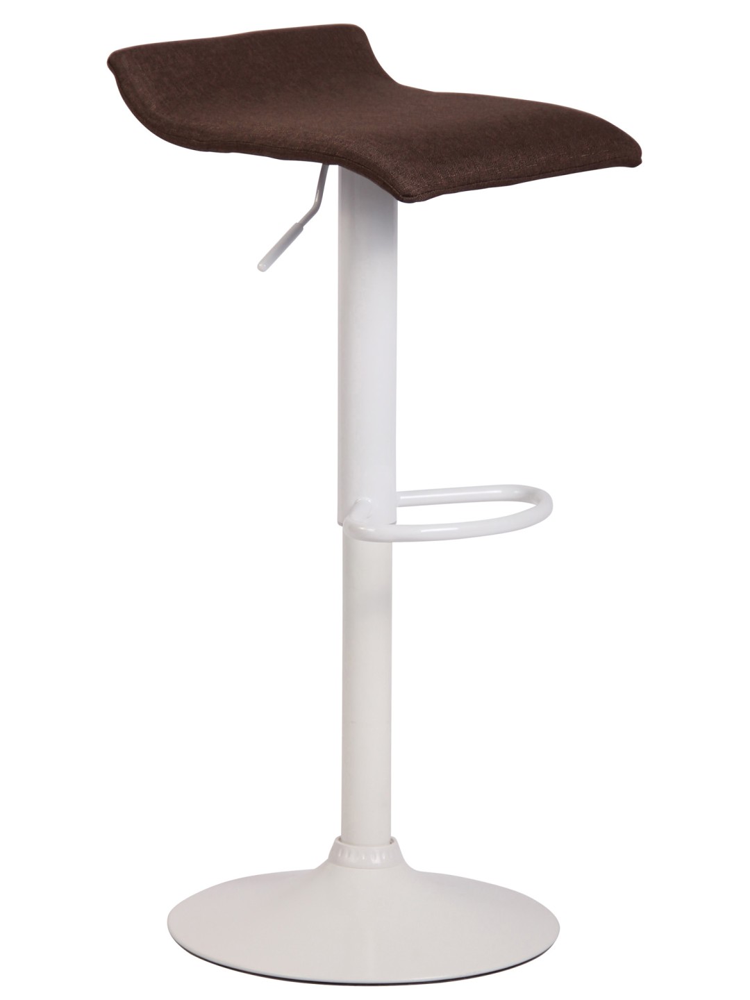 Tabouret de bar Dyn V2 tissu, brun