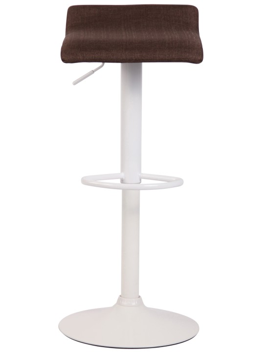 Tabouret de bar Dyn V2 tissu, brun