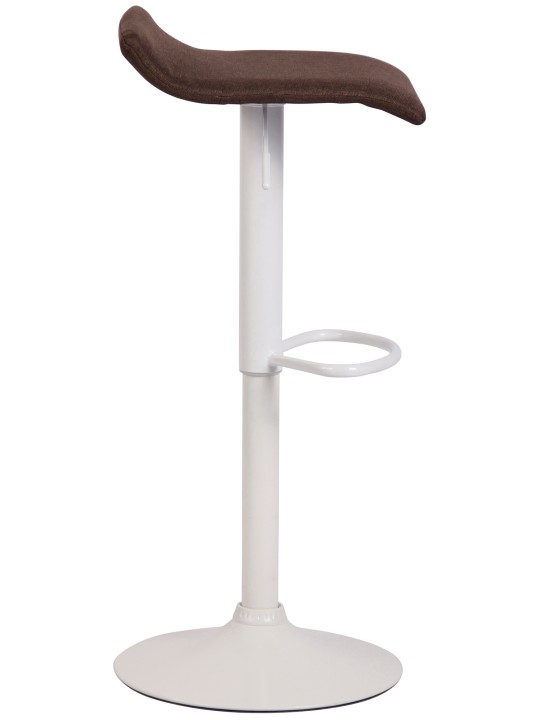 Tabouret de bar Dyn V2 tissu, brun