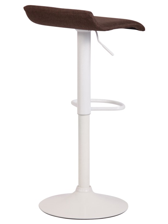 Tabouret de bar Dyn V2 tissu, brun
