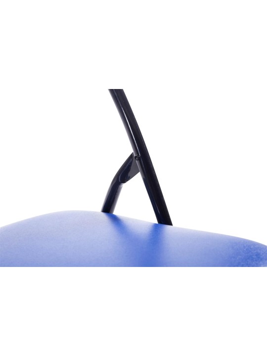 Lot de 2 chaises pliantes Felix, bleu/noir