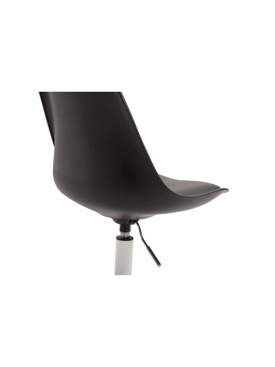 Lot de 4 chaises de salle à manger Maverick W plastique, noir