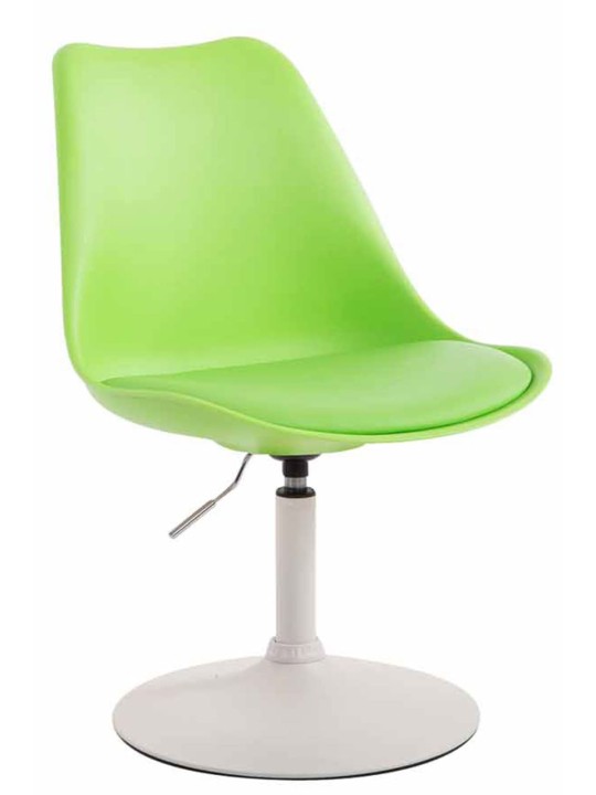 Lot de 4 chaises de salle à manger Maverick W plastique, vert