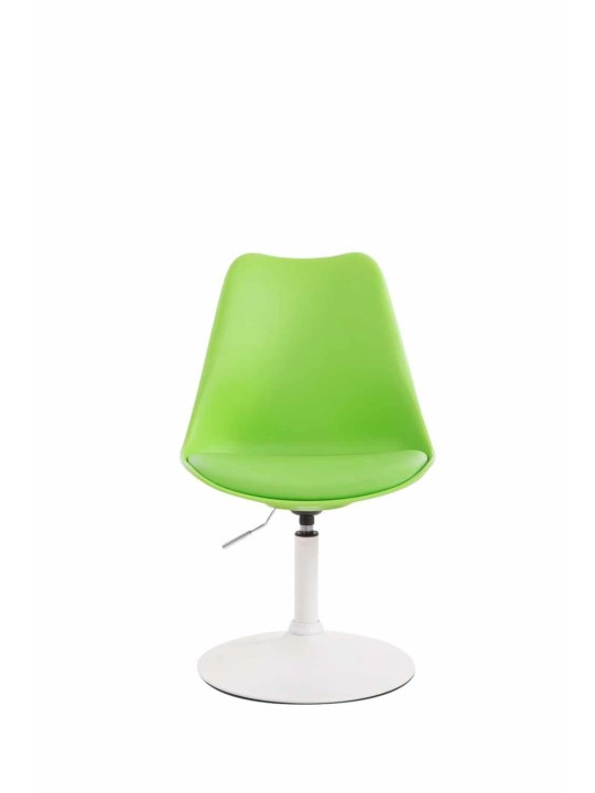 Lot de 4 chaises de salle à manger Maverick W plastique, vert