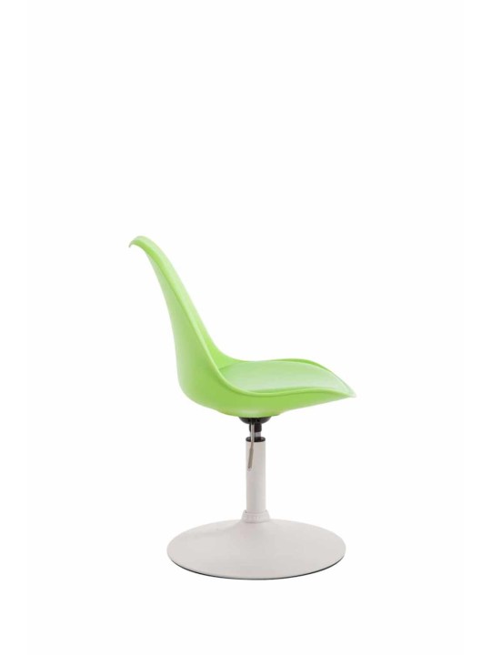 Lot de 4 chaises de salle à manger Maverick W plastique, vert