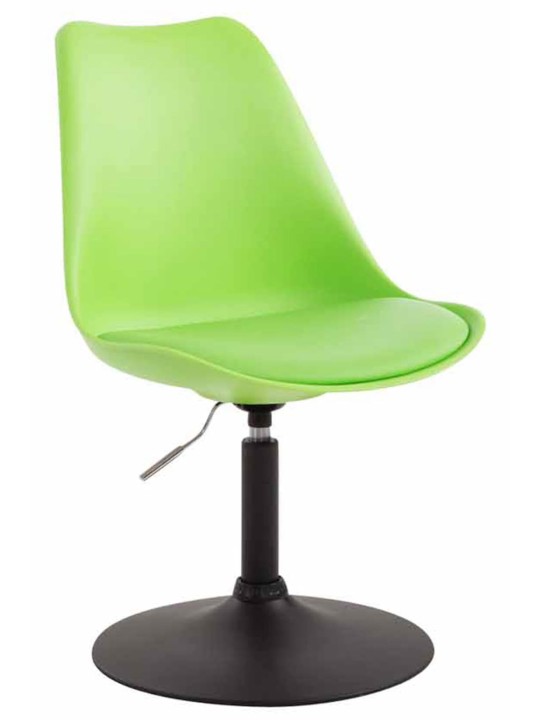 Lot de 4 chaises de salle à manger Maverick B en plastique, vert