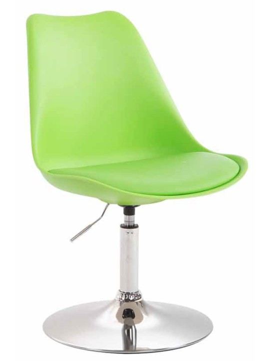 Lot de 4 chaises de salle à manger Maverick C plastique, vert