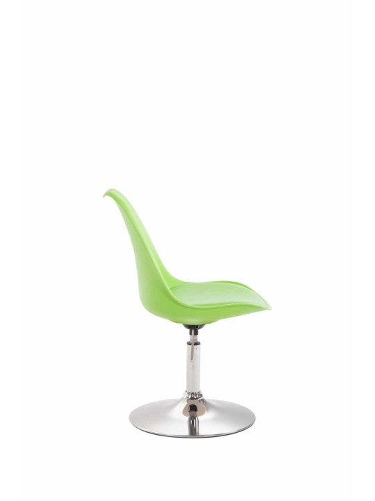 Lot de 4 chaises de salle à manger Maverick C plastique, vert