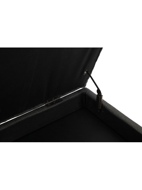 Banc Namaro tissu antique, gris foncé