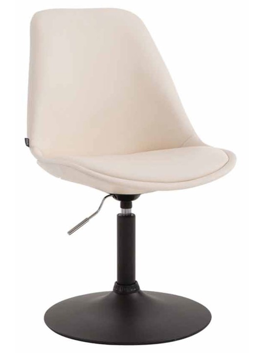 Lot de 4 chaises de salle à manger Maverick B simili cuir, crème Lot de 4 chaises de salle à manger Maverick B simili cuir, crème