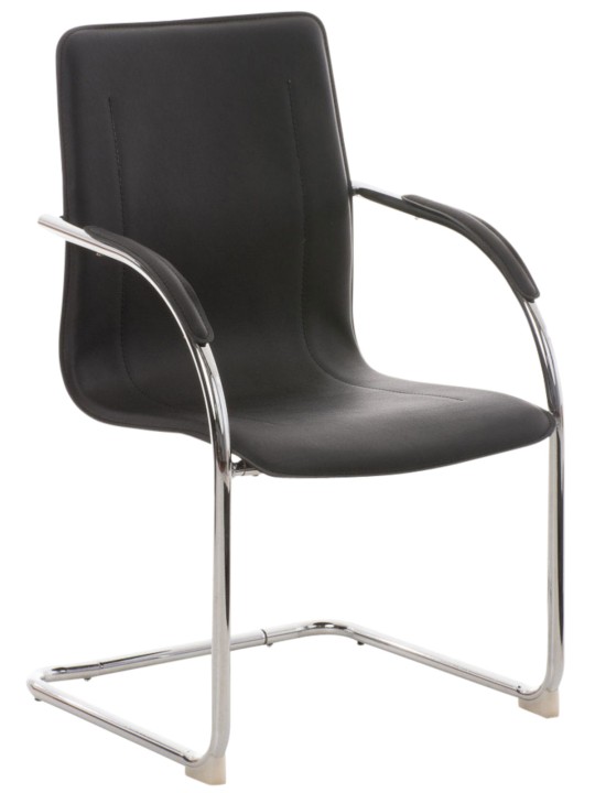 Ensemble de 3 chaises Melina, noir Ensemble de 3 chaises Melina, noir