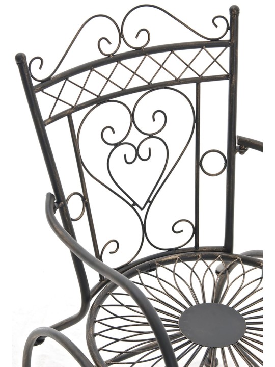 Lot de 2 chaises Sheela, bronze Lot de 2 chaises Sheela, bronze