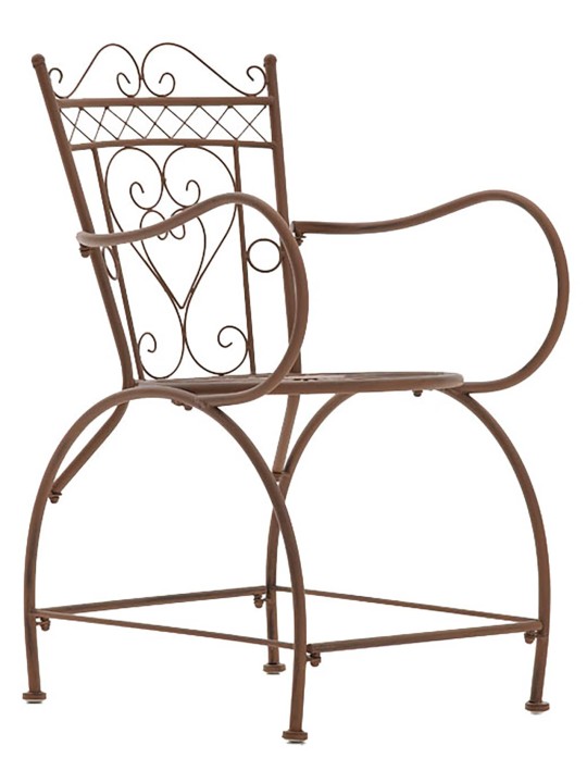 Lot de 2 chaises Sheela, brun antique