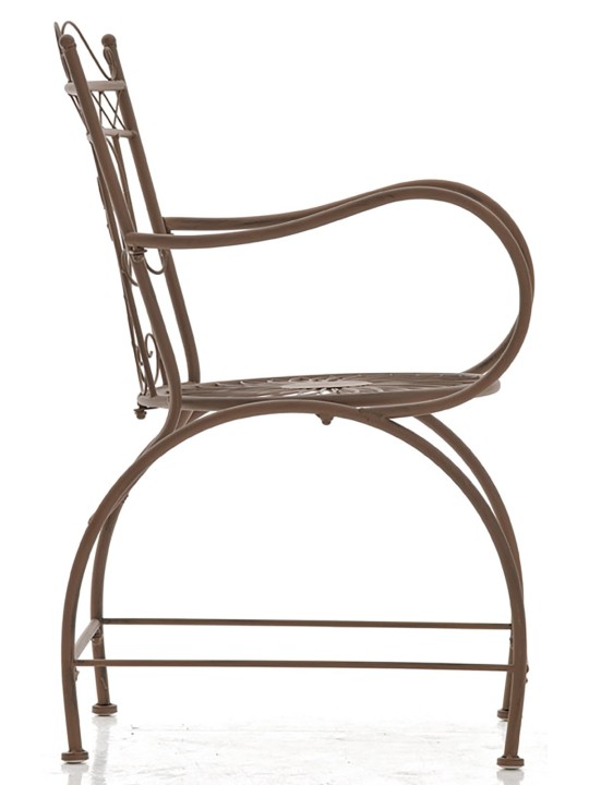 Lot de 2 chaises Sheela, brun antique