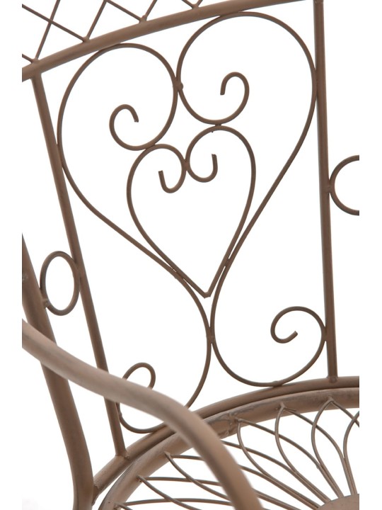 Lot de 2 chaises Sheela, brun antique