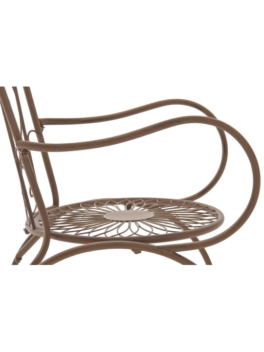 Lot de 2 chaises Sheela, brun antique