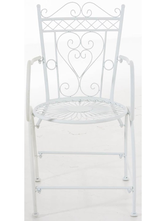 Lot de 2 chaises Sheela, blanc
