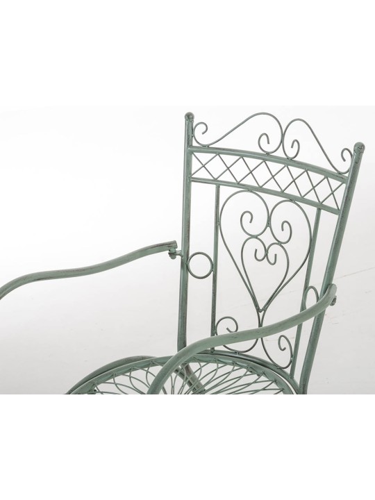 Lot de 2 chaises Sheela, vert antique Lot de 2 chaises Sheela, vert antique