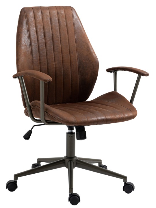 Chaise de bureau Nampa, cognac Chaise de bureau Nampa, cognac