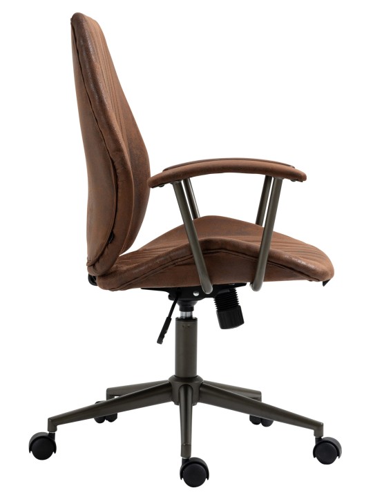 Chaise de bureau Nampa, cognac Chaise de bureau Nampa, cognac