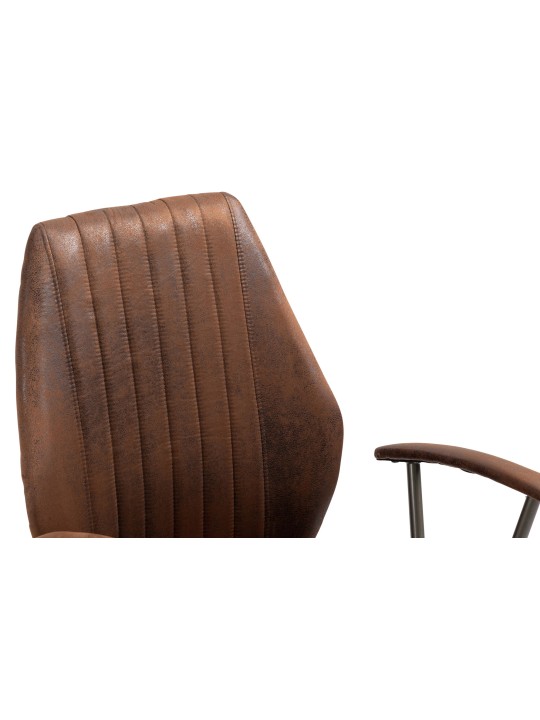 Chaise de bureau Nampa, cognac Chaise de bureau Nampa, cognac