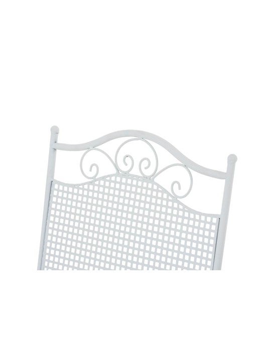 Lot de 2 chaises de jardin Kiran, blanc Lot de 2 chaises de jardin Kiran, blanc