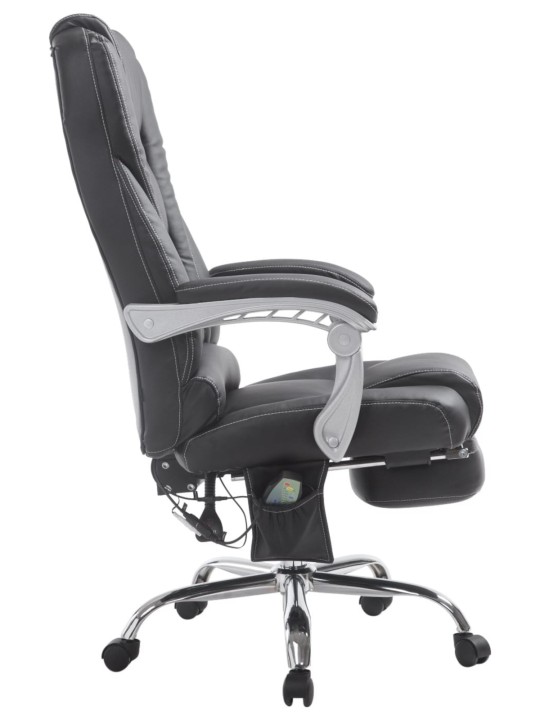 Fauteuil de bureau Pacific avec fonction massage, noir Fauteuil de bureau Pacific avec fonction massage, noir