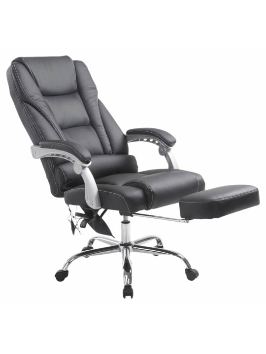 Fauteuil de bureau Pacific avec fonction massage, noir Fauteuil de bureau Pacific avec fonction massage, noir