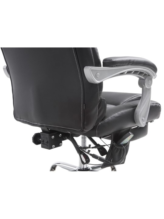 Fauteuil de bureau Pacific avec fonction massage, noir Fauteuil de bureau Pacific avec fonction massage, noir