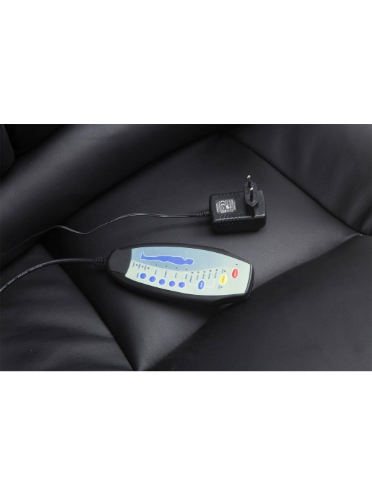 Fauteuil de bureau Pacific avec fonction massage, noir Fauteuil de bureau Pacific avec fonction massage, noir