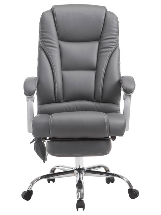 Fauteuil de bureau Pacific avec fonction massage, gris