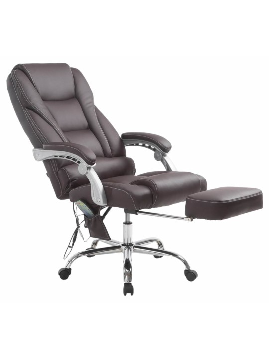Fauteuil de bureau Pacific avec fonction massage, brun Fauteuil de bureau Pacific avec fonction massage, brun