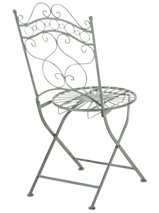 Lot de 2 chaises Indra, vert antique Lot de 2 chaises Indra, vert antique