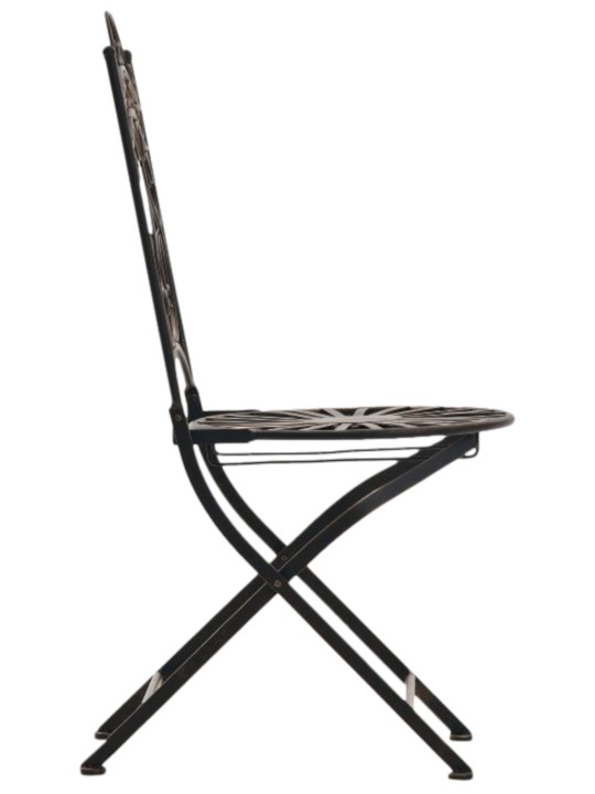 Lot de 2 chaises Indra, bronze