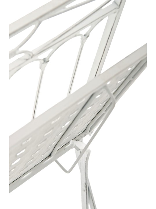 Lot de 2 chaises pliantes Asina, blanc antique Lot de 2 chaises pliantes Asina, blanc antique