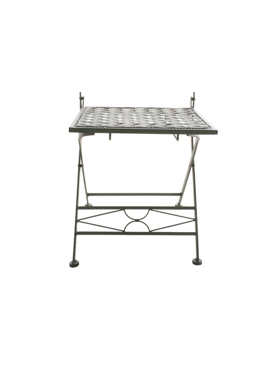 Lot de 2 chaises pliantes Asina, vert antique